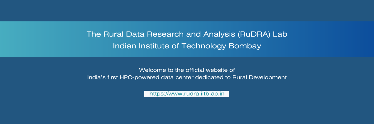 Welcome to the official website of India’s first HPC-powered data center dedicated to Rural Development